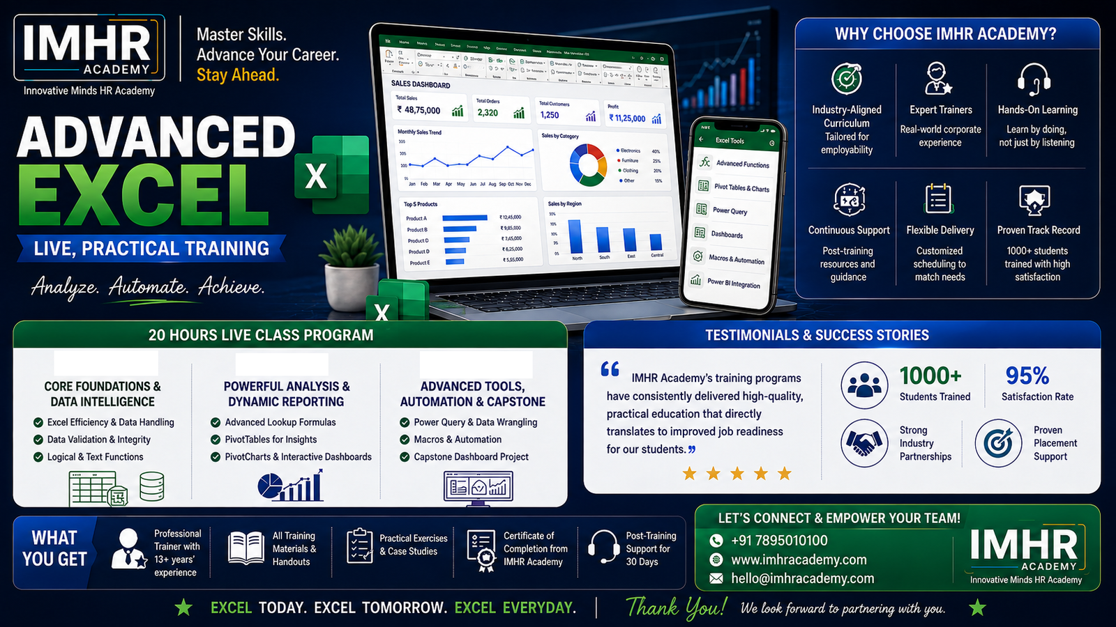 Advanced Excel Course Banner 3