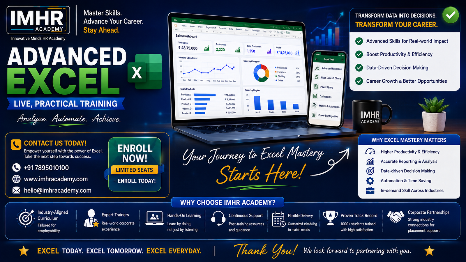 Advanced Excel Course Banner 5