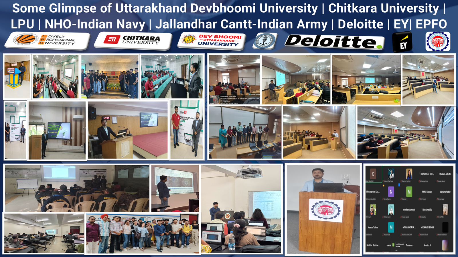 IMHR Academy Training Glimpses